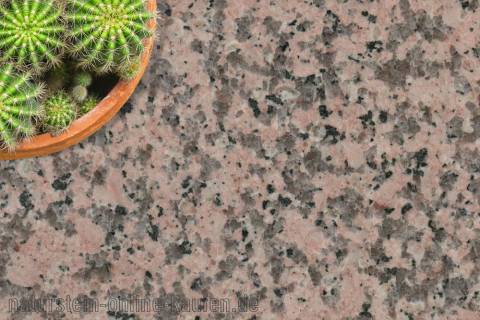 Granit-Fensterbank Rosa Porrinho | naturstein-online-kaufen.de