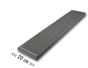 Black Granit Platten für außen 100 x 20 x 3 cm
