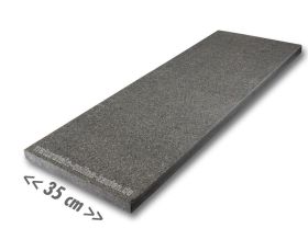 Granitplatten für außen 100 x 35 x 3 cm aus Black Granit