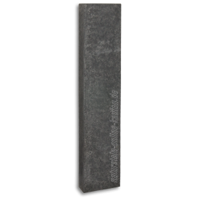 Palisaden Basalt schwarz 100x20x8 cm