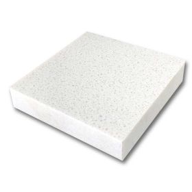 Maßanfertigung Agglo-Marmor Micro White Grobkorn - Muster