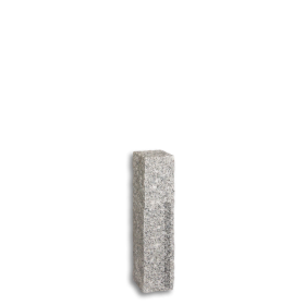 Palisaden Granit hellgrau 50x12x12 cm