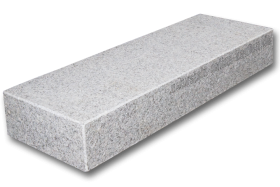 Blockstufen Granit hell-grau, 100x35x15 cm