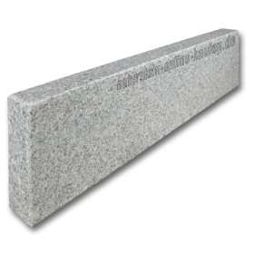 Bord-/Leistenstein(e), Granit hell-grau, 100 x 25 x 8 cm Premium