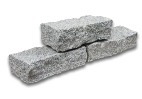 Granit Mauersteine gespalten, 40x20x10 cm aus Polen