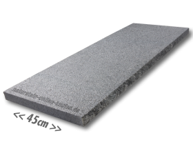 Mauerwerksabdeckung Granit anthrazit-100x45x4 cm