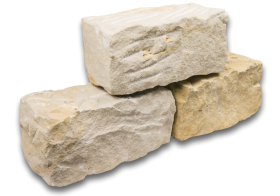 Sandstein Mauersteine 40x20x20 cm, spaltrau