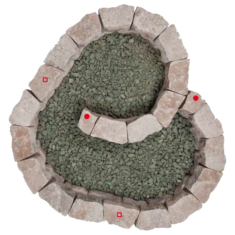 Bauanleitung Kräuterspirale / Kräuterschnecke