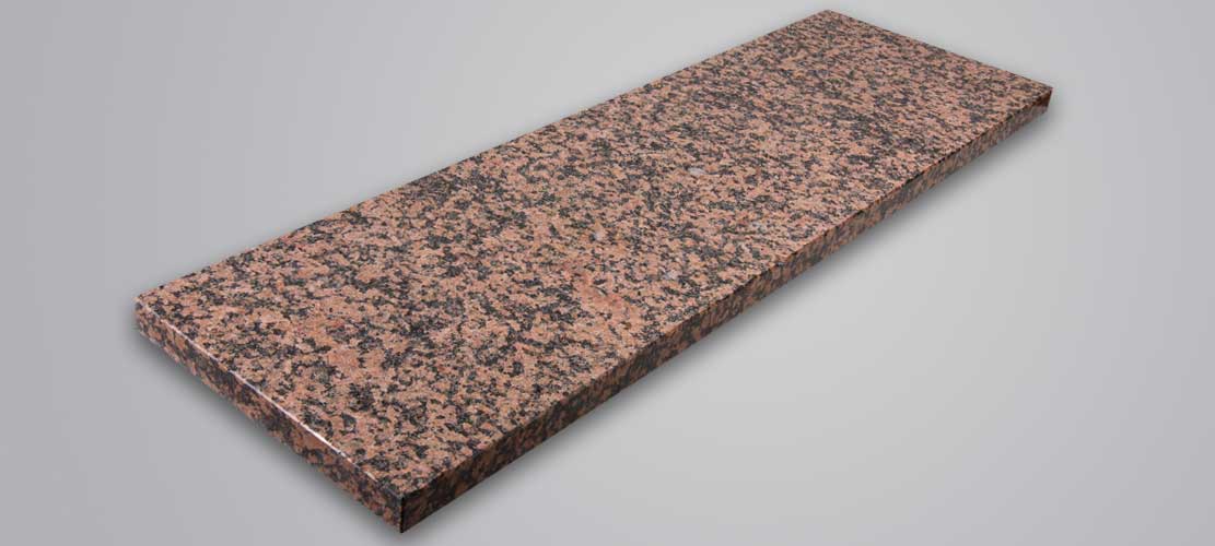 Granit Mauerabdeckplatten - individuell auf Maß