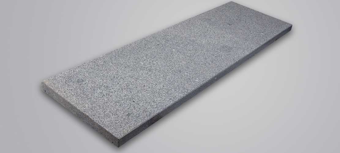 Mauerabdeckplatten Granit anthrazit 3 cm