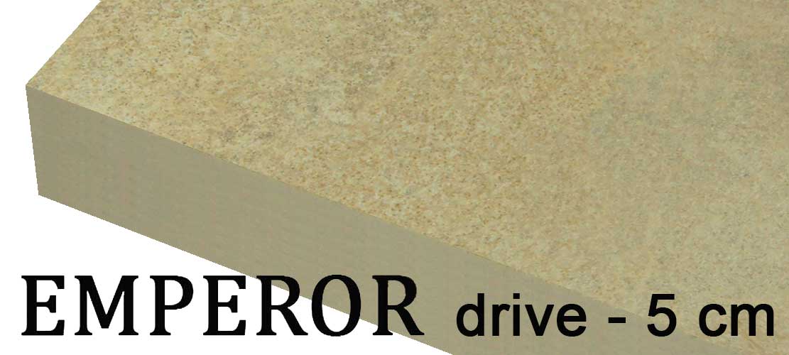 EMPEROR drive - massive befahrbare Keramikplatte