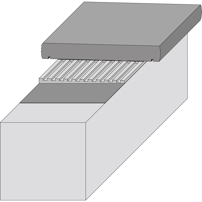 Mauerabdeckplatten verlegen