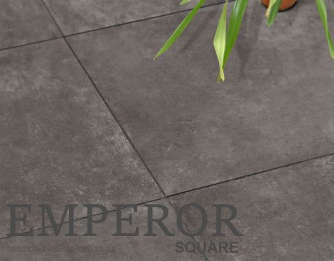 Keramik-Terrassenplatten EMPEROR Liberty dark 60x60x2