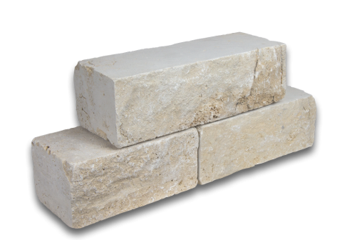 Travertin Mauersteine 30-50 x 18-20 x 15 cm