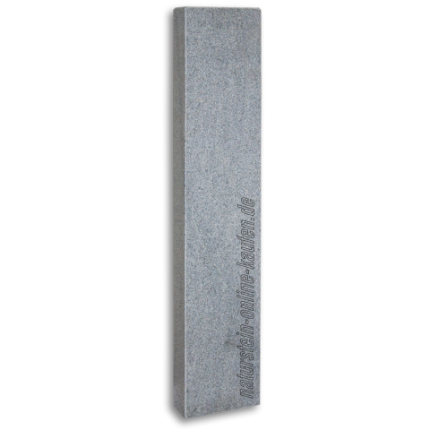 Bordstein / Leistenstein Granit anthrazit, 100x20x8 cm