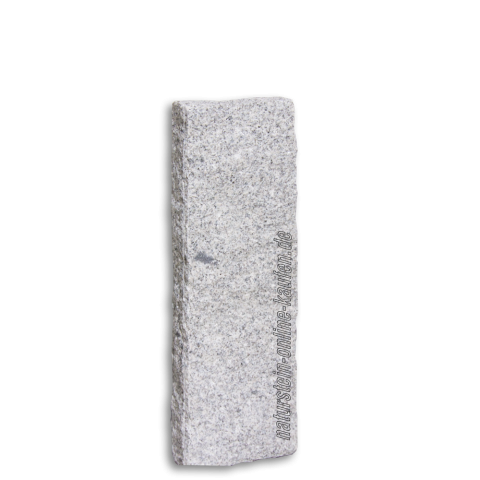 Bord- / Randstein Granit hellgrau 75 x 25 x 8 cm