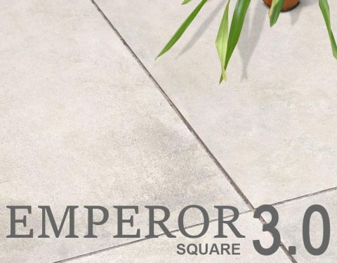 EMPEROR Square 3.0 Liberty white 90x90x3 cm