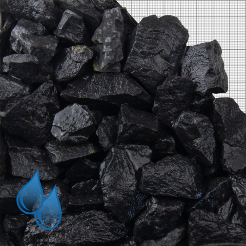 Ziersplitt Basalt, schwarz 16-32 mm