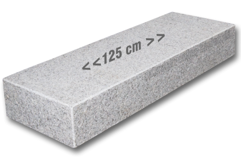 Granit Blockstufen 125x35x15 | naturstein-online-kaufen.de