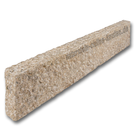 Randstein Granit gelb 100x20x6 | naturstein-online-kaufen.de