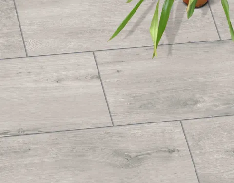 vivo MALIA GREY Feinsteinzeug Terrassenplatten – Elegante Holzoptik in Grau