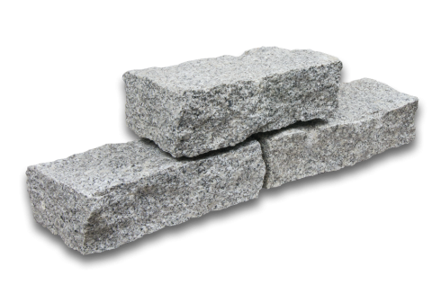 Granit Mauersteine gespalten, 40x20x10 cm aus Polen