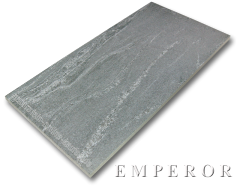 Keramik-Terrassenplatten EMPEROR Negro Santiago 80x40x2