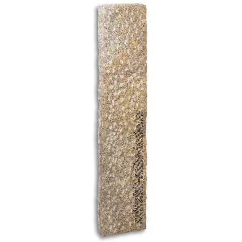 Palisaden Granit gelb 100x20x6 | naturstein-online-kaufen.de