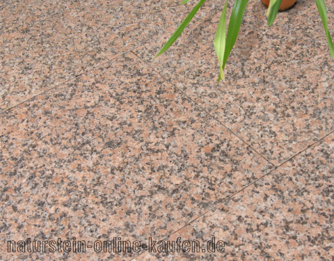 Terrassenplatten Granit rot G562 60 x 40 x 3 cm