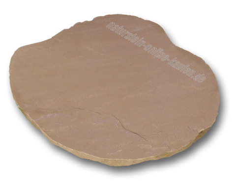 Trittplatte/Trittstein Modak-Sandstein herbstfarben, polygonal