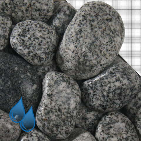 Zierkies Granit grau 40-60 mm