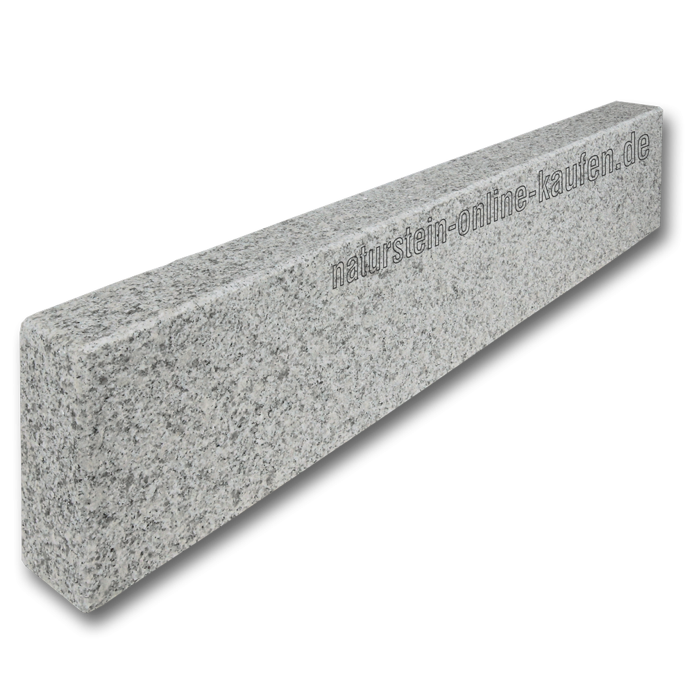 Randstein Granit geflammt 100x20x8