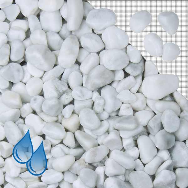 Carrara Kies Weiss Gartenkies Naturstein Online Kaufen De