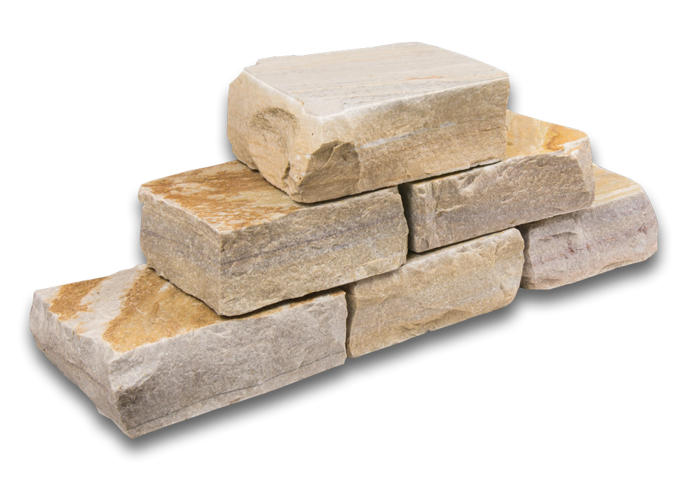 Trockenmauersteine Quarzit
