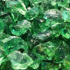 Wunderschöne hell-grüne Glasstei...