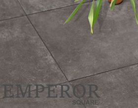 Keramik-Terrassenplatten EMPEROR Liberty dark 60x60x2