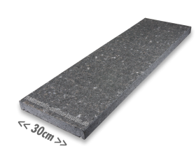 Mauerabdeckplatten Andesit anthrazit - 100x30x4 cm