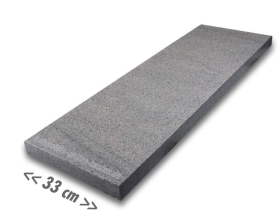 Mauerabdeckung Granit anthrazit ...