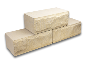 Sandstein Mauersteine 40x20x15 gesägt/gespalten