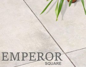 Keramik - Terrassenplatten EMPEROR Liberty white 60x60x2