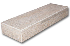 Blockstufen Granit gelb, 100x35x15 cm