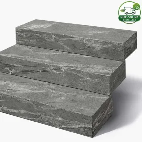Blockstufen aus ALPINA Gneis ver...