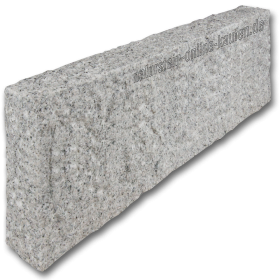 Bord-/Leistenstein(e), Granit hell-grau, 100 x 40 x 10 cm