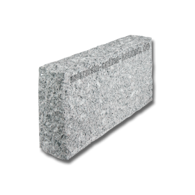 Bord-/Leistenstein(e) Granit hell-grau, 50 x 25 x 10 cm