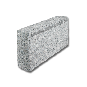 Bord-/Leistenstein(e) Granit hell-grau, 50 x 25 x 10 cm günstig Online kaufen