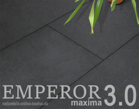 EMPEROR maxima 3.0 - Nero Maracana | naturstein-online-kaufen.de