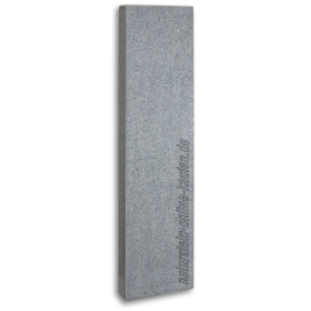 Granitpalisaden anthrazit 100x25x8 | naturstein-online-kaufen.de