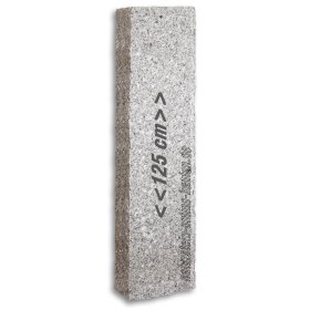 Granitpalisaden 125x25x10 cm | naturstein-online-kaufen.de