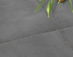 Keramik-Terrassenplatten EMPEROR Mezza Notte · dunkelgrau