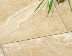 Keramik-Terrassenplatten EMPEROR Milk 'n Honey · honiggelb